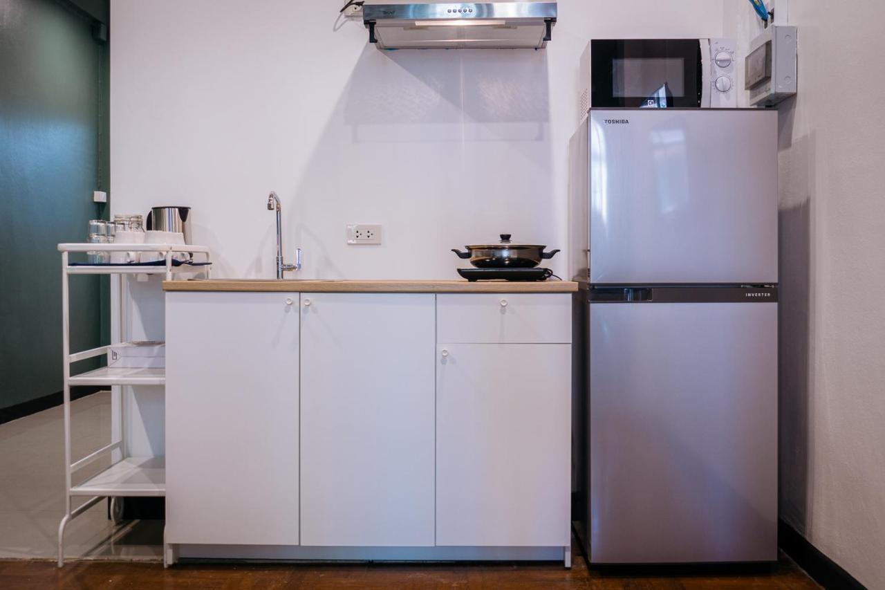 T3 Two Bedrooms Wifi Full Kitchen 1 Min To Bts Bangkok Eksteriør bilde